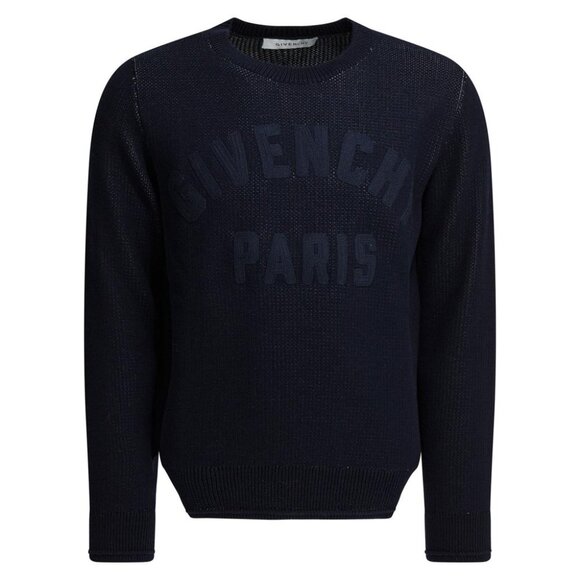 Givenchy Sweater With Embroidered Logo Tag Size L Men